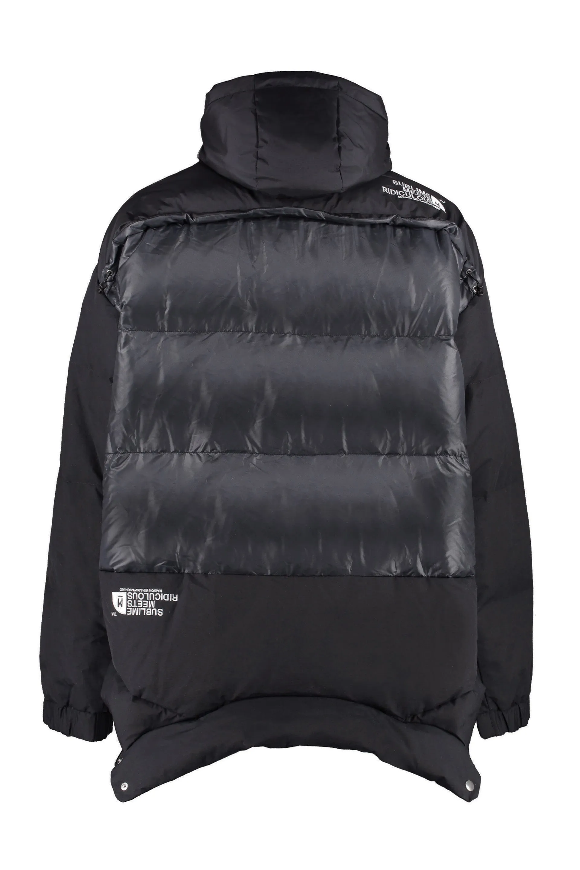 Full zip down jacket