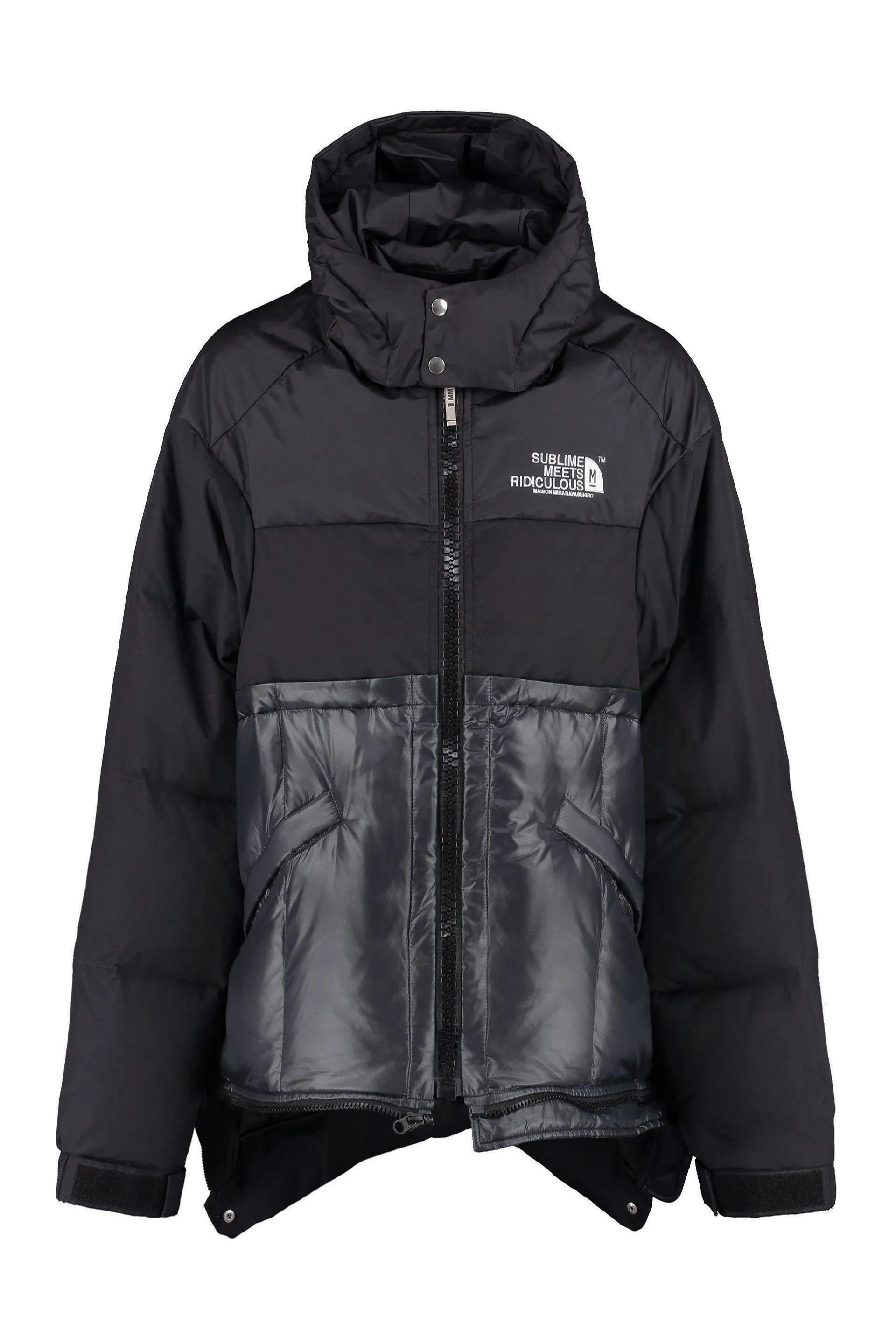 Full zip down jacket