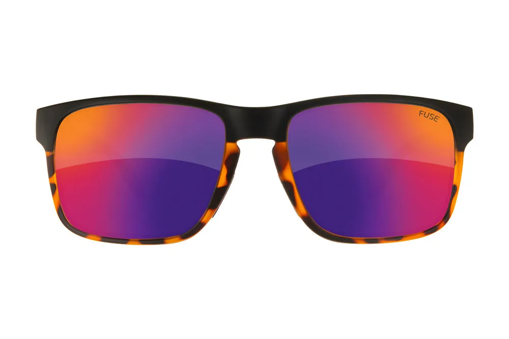 Fuse Egmont Sunglasses | Matte Black Tortoise Fade