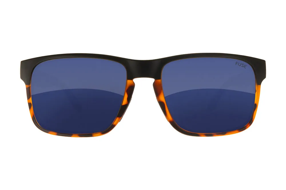 Fuse Egmont Sunglasses | Matte Black Tortoise Fade