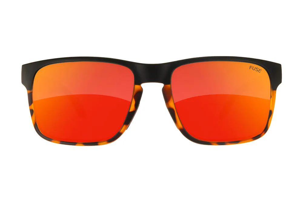 Fuse Egmont Sunglasses | Matte Black Tortoise Fade