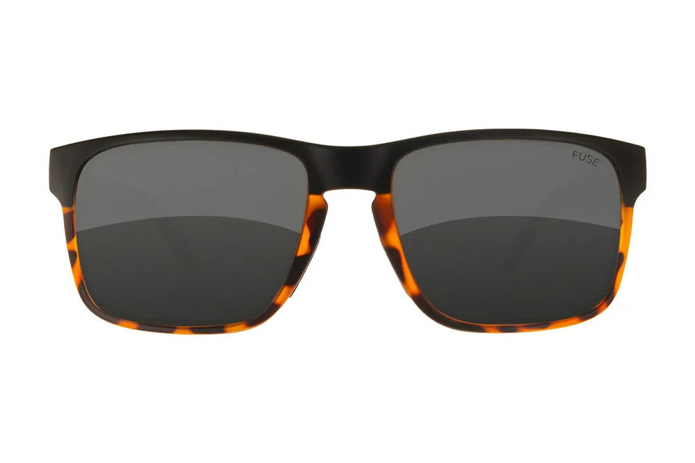Fuse Egmont Sunglasses | Matte Black Tortoise Fade
