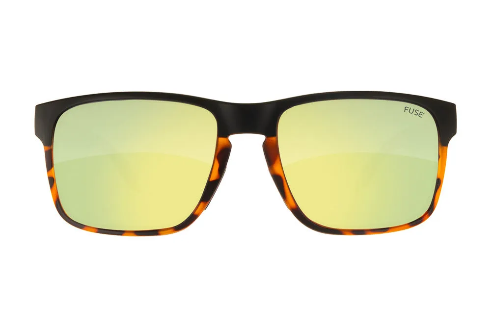 Fuse Egmont Sunglasses | Matte Black Tortoise Fade