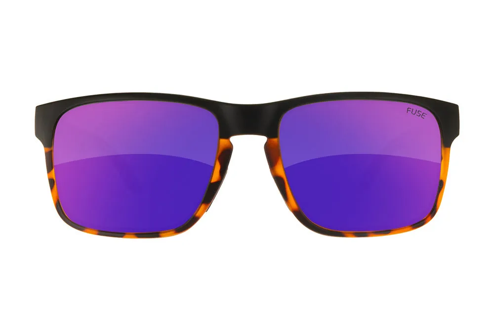 Fuse Egmont Sunglasses | Matte Black Tortoise Fade