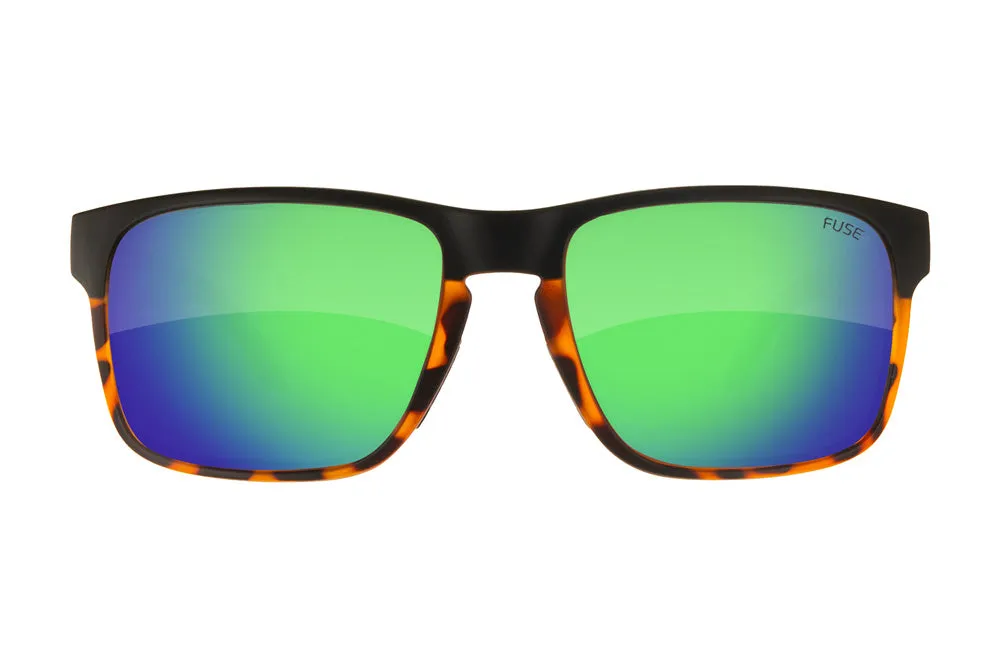 Fuse Egmont Sunglasses | Matte Black Tortoise Fade