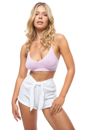 Gaby Shorts - White