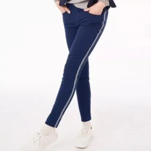 GANT RUGGER Women's Evening Blue Slim Soldier Pants 414844