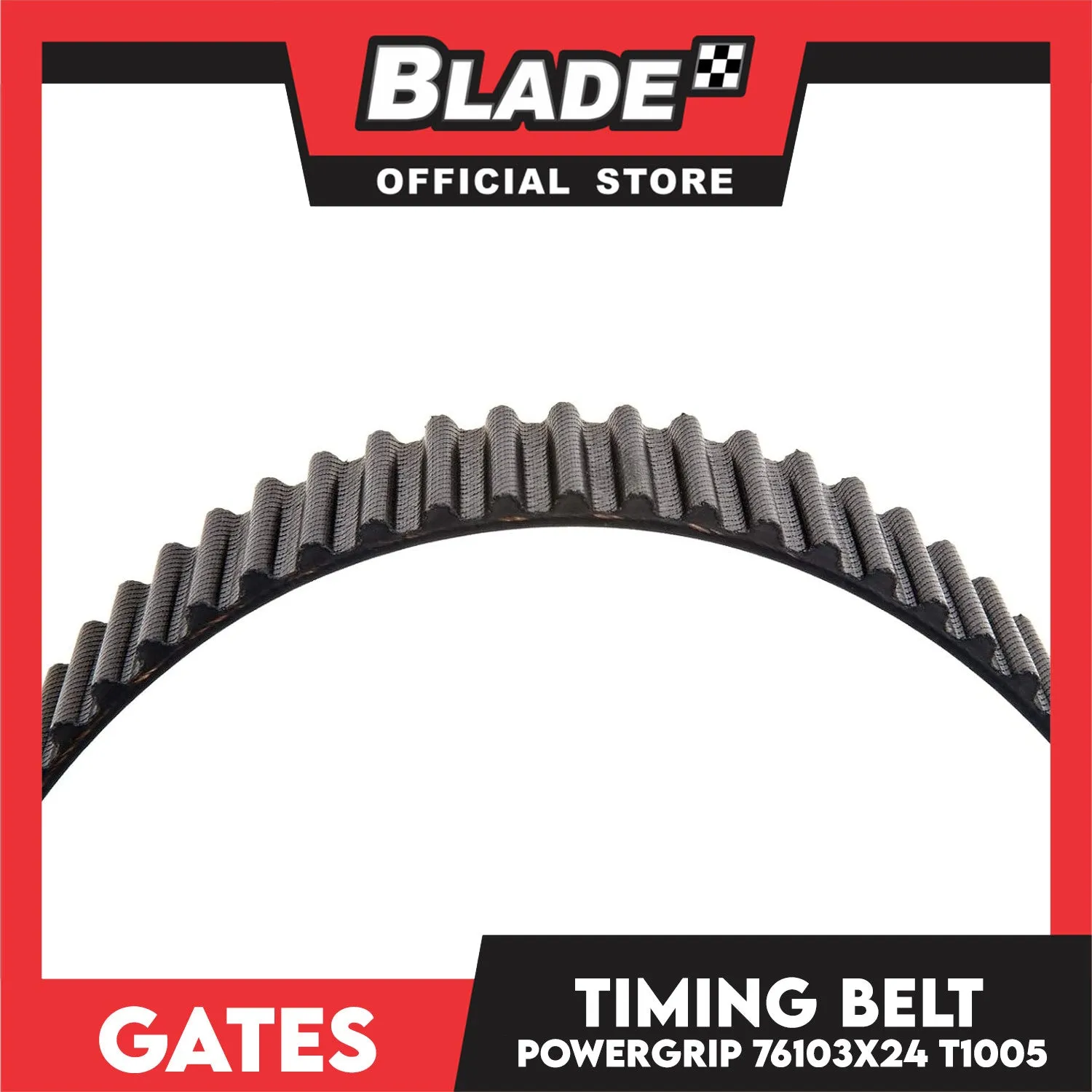 Gates Unitta PowerGrip Timing Belt T1005 76103 x 24mm 1pc for Honda