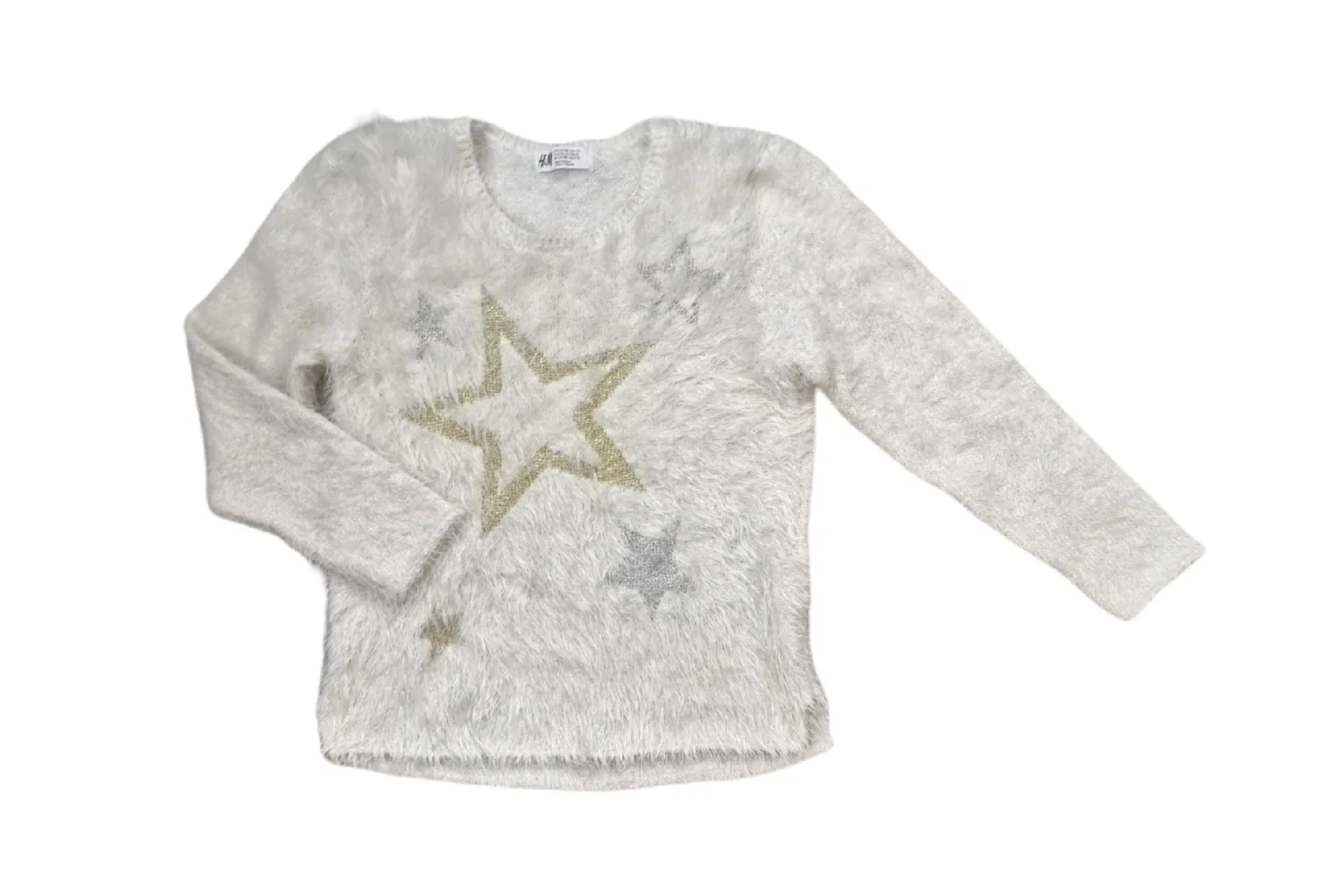 GIRL SIZE 8/10 YEARS - H&M, Super Soft Knit Sweater EUC B29