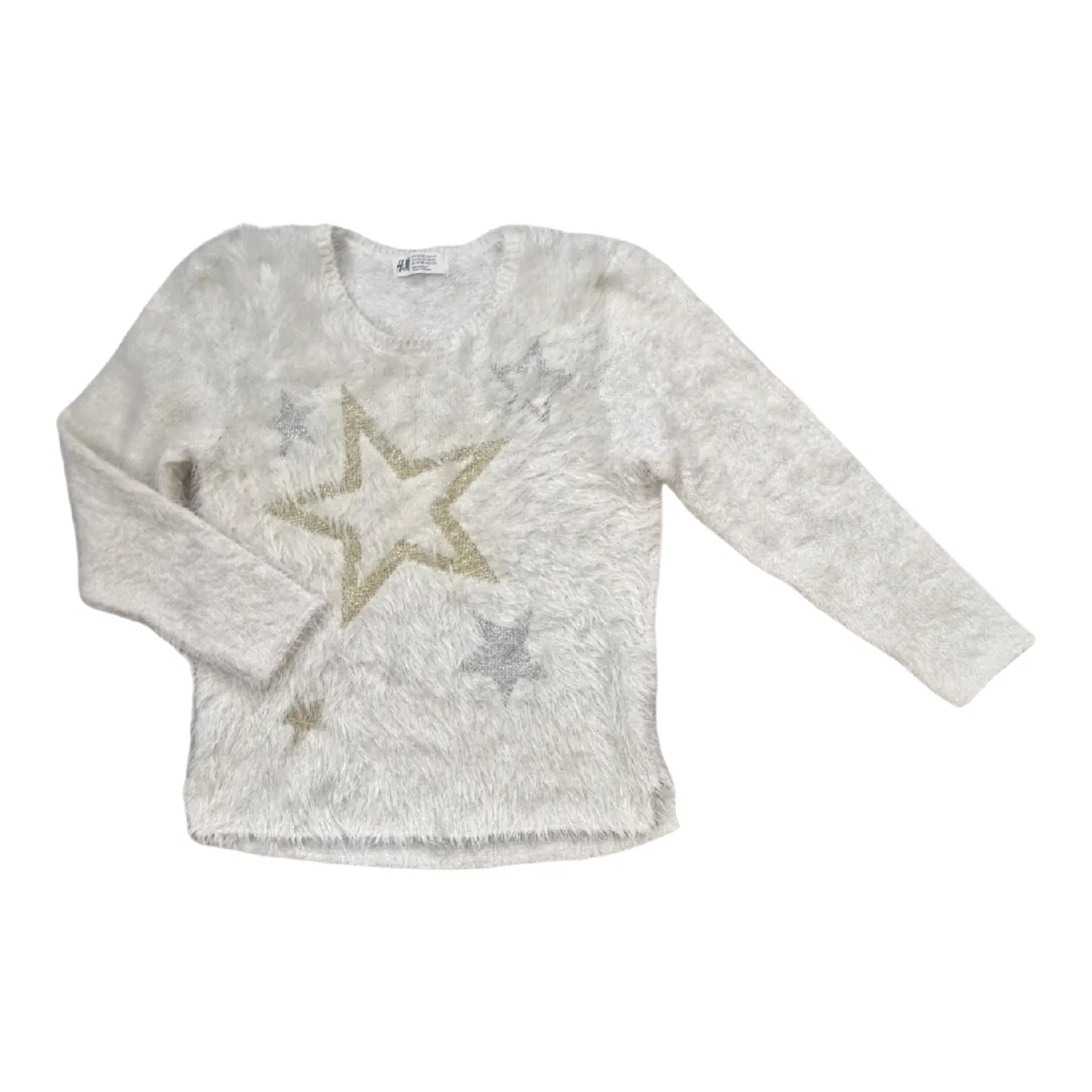 GIRL SIZE 8/10 YEARS - H&M, Super Soft Knit Sweater EUC B29