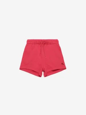 Girls Oval D Shorts in Pink