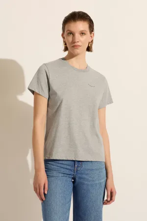 Good for Humanity Tee Grey Marle