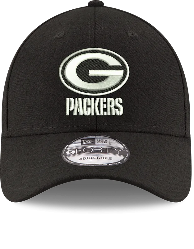 Green Bay Packers 9FORTY Black