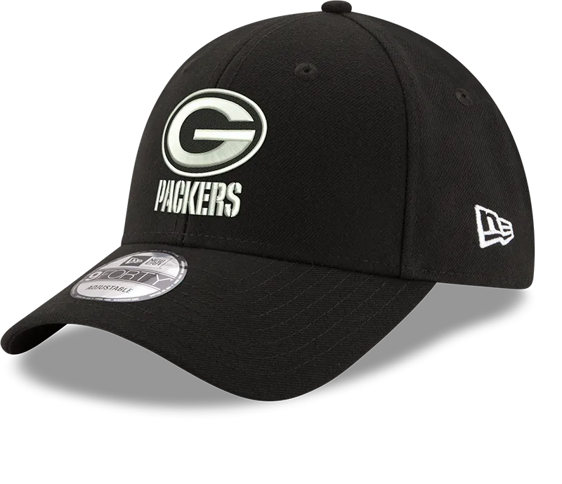Green Bay Packers 9FORTY Black
