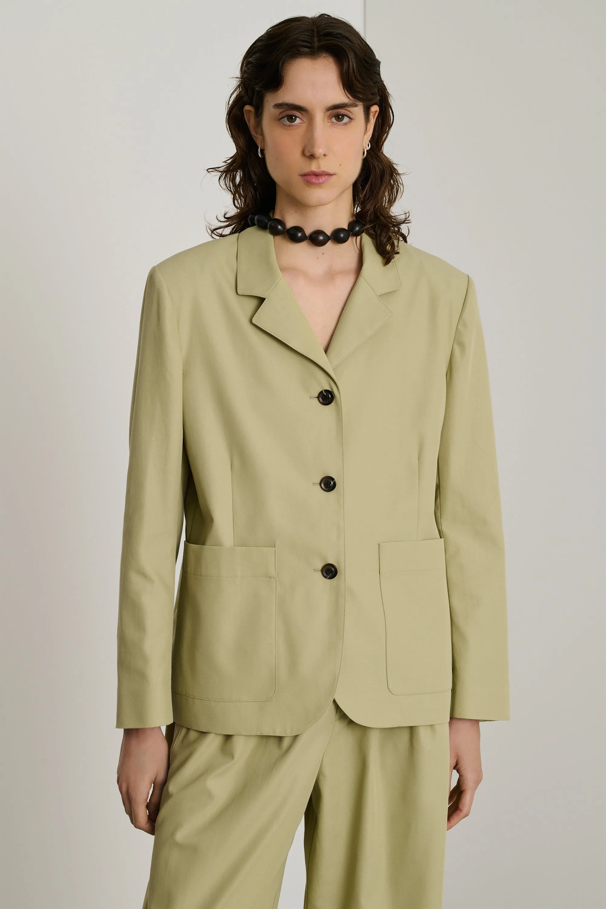 GREEN CLEMENCE JACKET