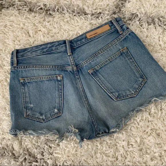 Grlfrnd Denim Cindy High Rise Shorts