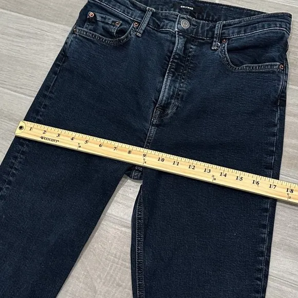 GRLFRND Kendall High-Rise Skinny Jeans in Keep It Close Dark Wash Denim Size 27