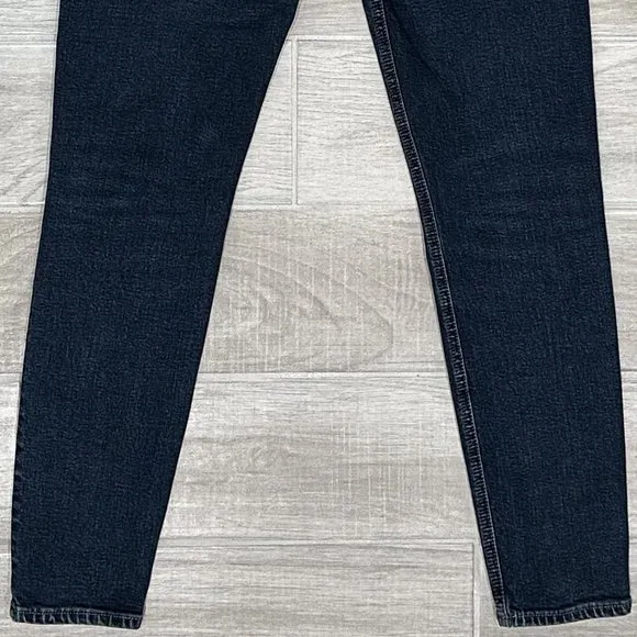 GRLFRND Kendall High-Rise Skinny Jeans in Keep It Close Dark Wash Denim Size 27