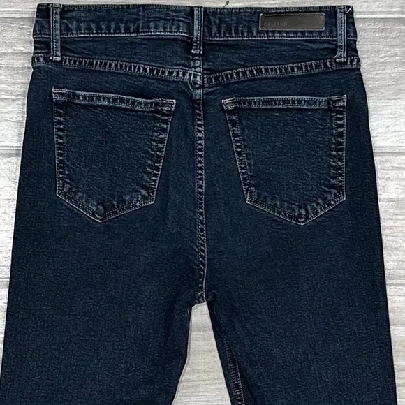 GRLFRND Kendall High-Rise Skinny Jeans in Keep It Close Dark Wash Denim Size 27