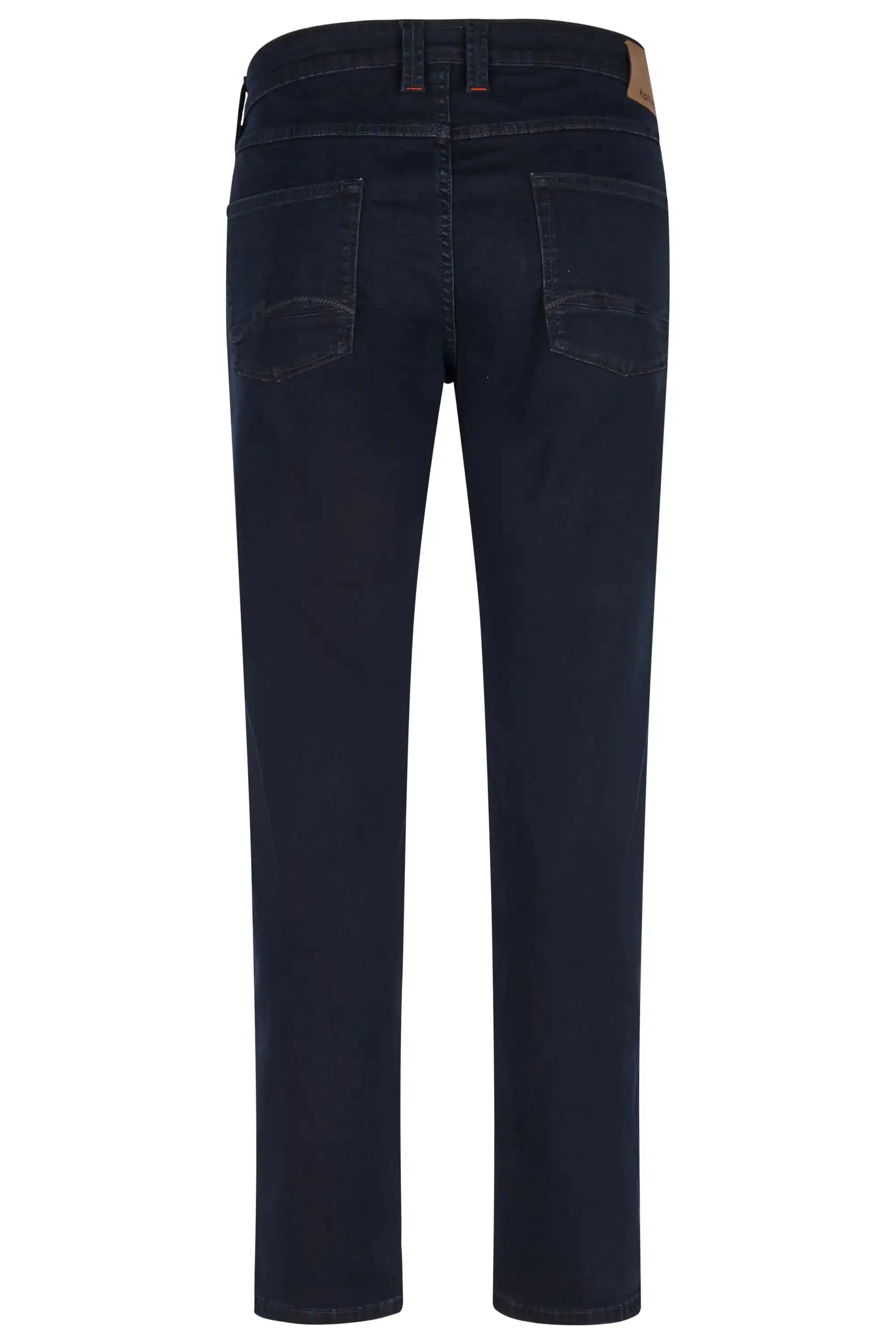 Hattric Mens Jeans Parker Straight Leg Blue/Black
