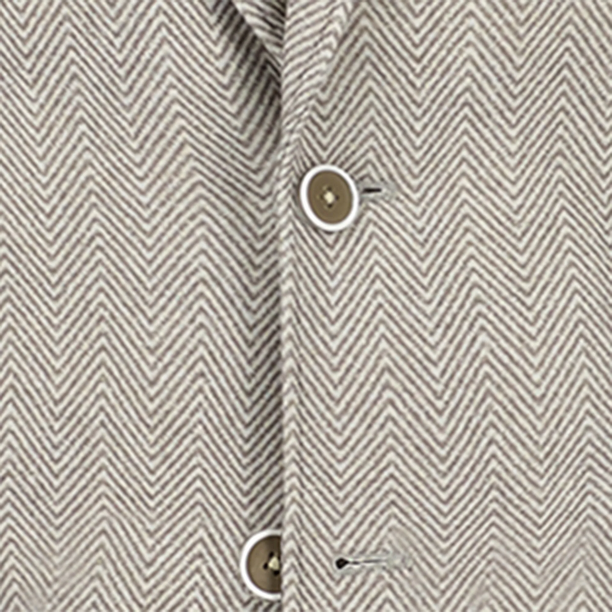 Herringbone print jersey jacket