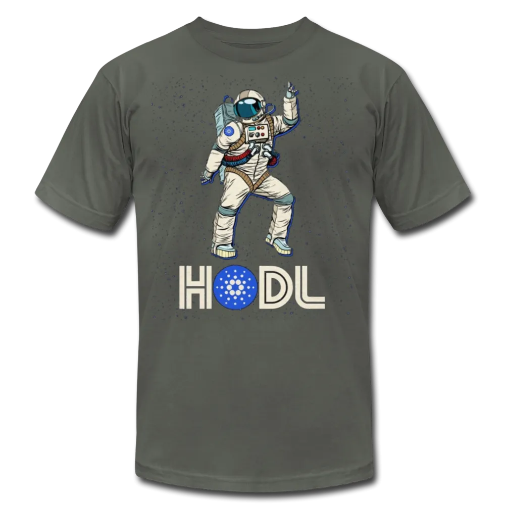 Hodl Disco Astronaut Cardano Men/Unisex Premium Adult T-Shirt