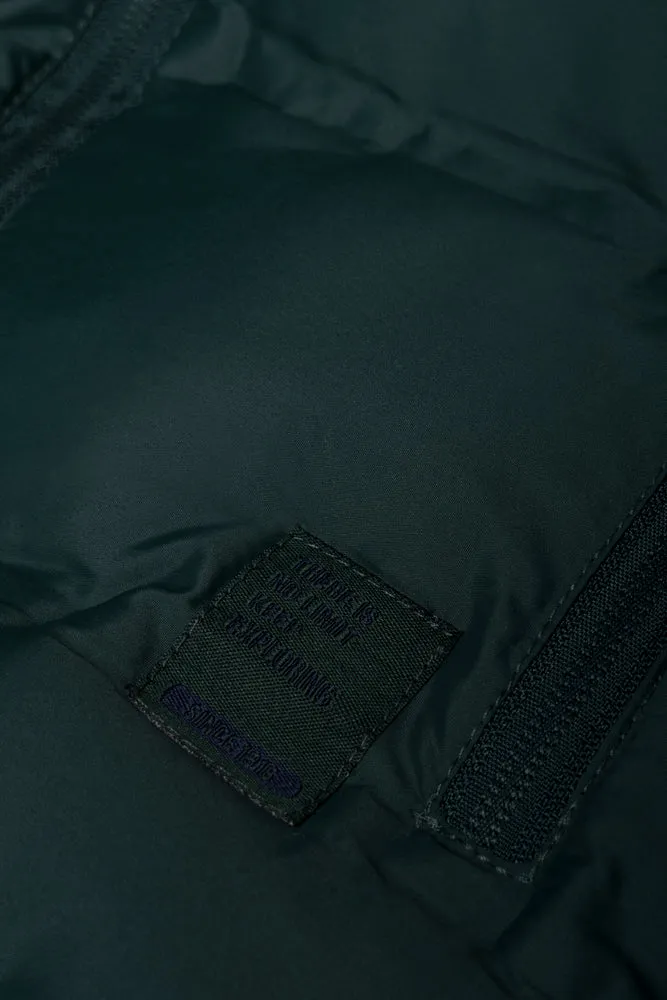 Hooded Puffer Jacket Green