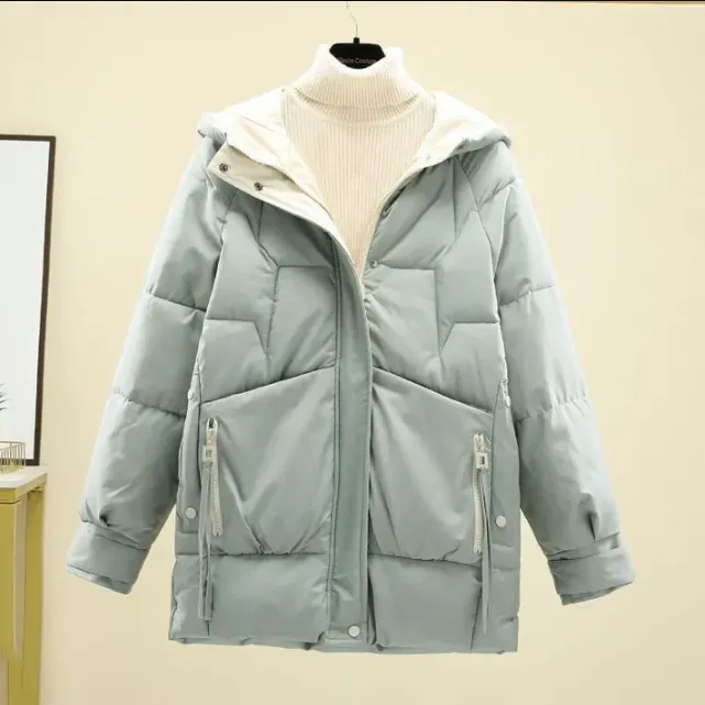 Hooded warm jacket - Laurena