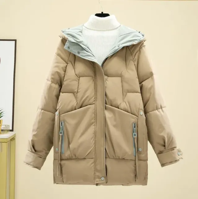 Hooded warm jacket - Laurena