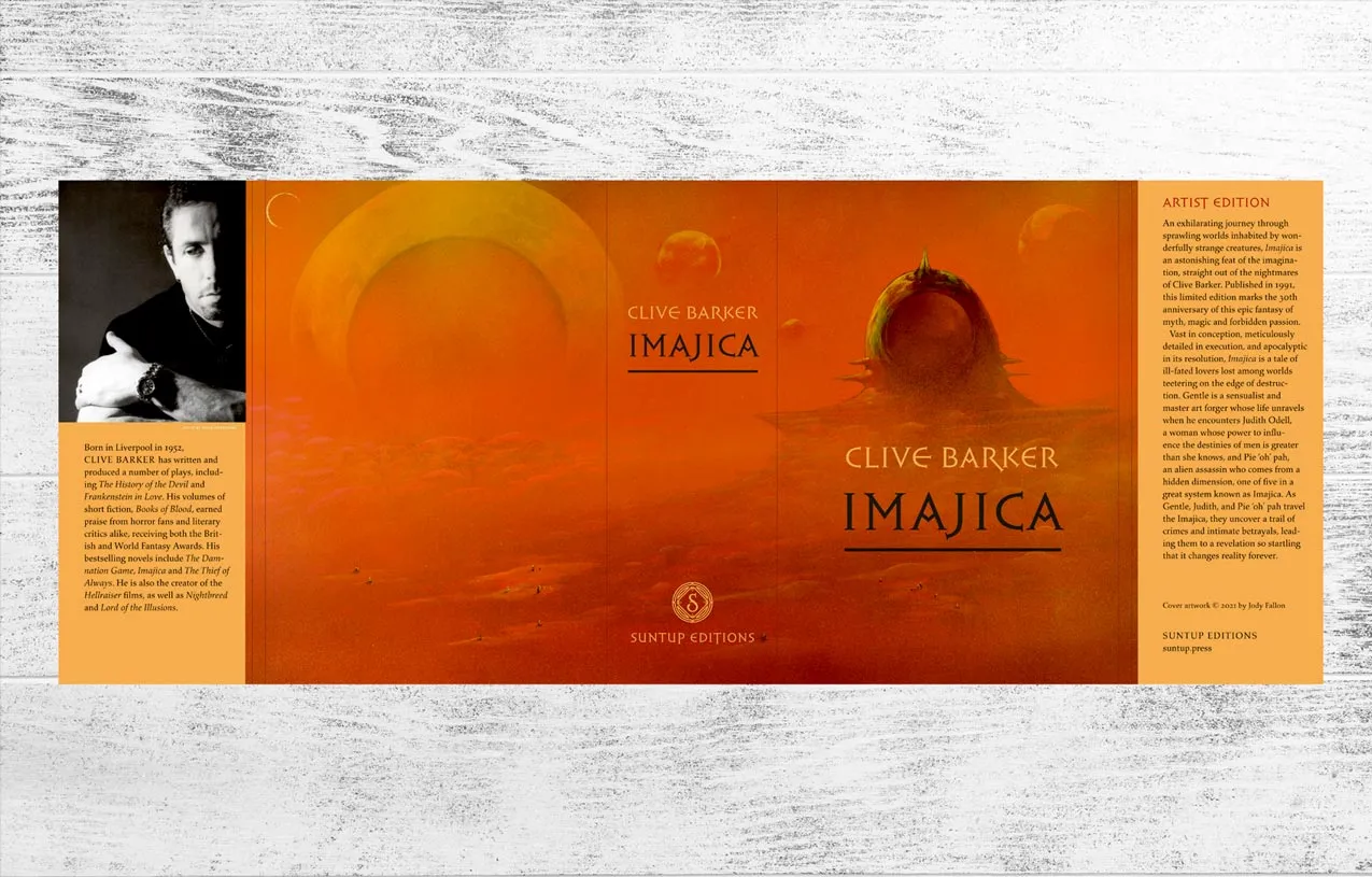 Imajica Dust Jacket