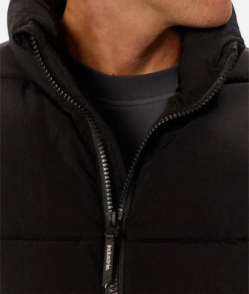 INDUSTRIE - The Busan Puffer Vest - Black