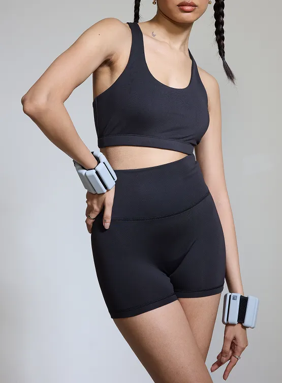 Intense Hot Shorts Matte Black