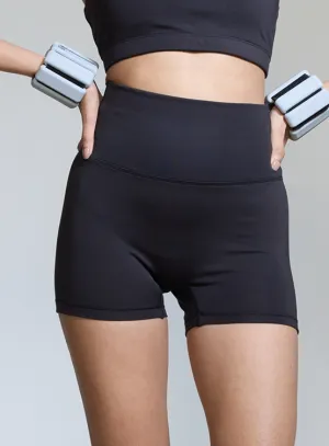 Intense Hot Shorts Matte Black