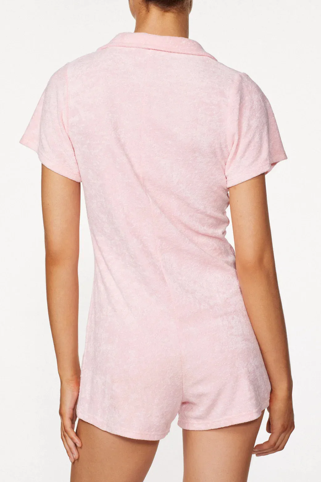 Its Now Cool Peaches Terry Playsuit INC404