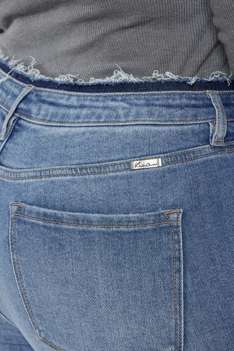 Ivory High Rise Super Skinny Jeans (Plus Size)