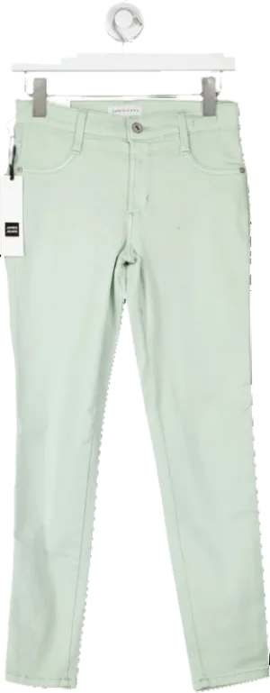 James Jeans Pale Green  Ankle Length Legging Jeans BNWT W24