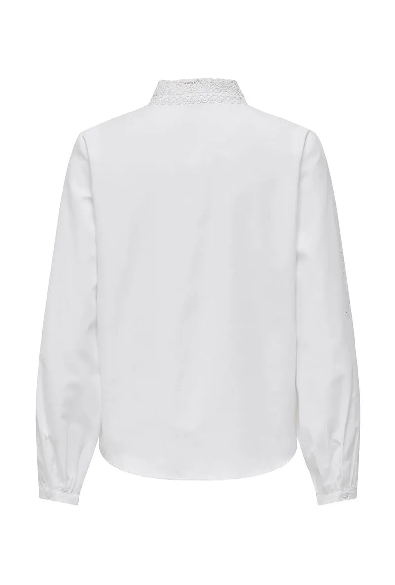 JDY ALEX LS EMB SHIRT