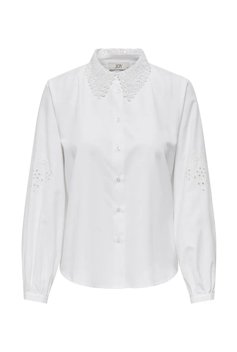 JDY ALEX LS EMB SHIRT