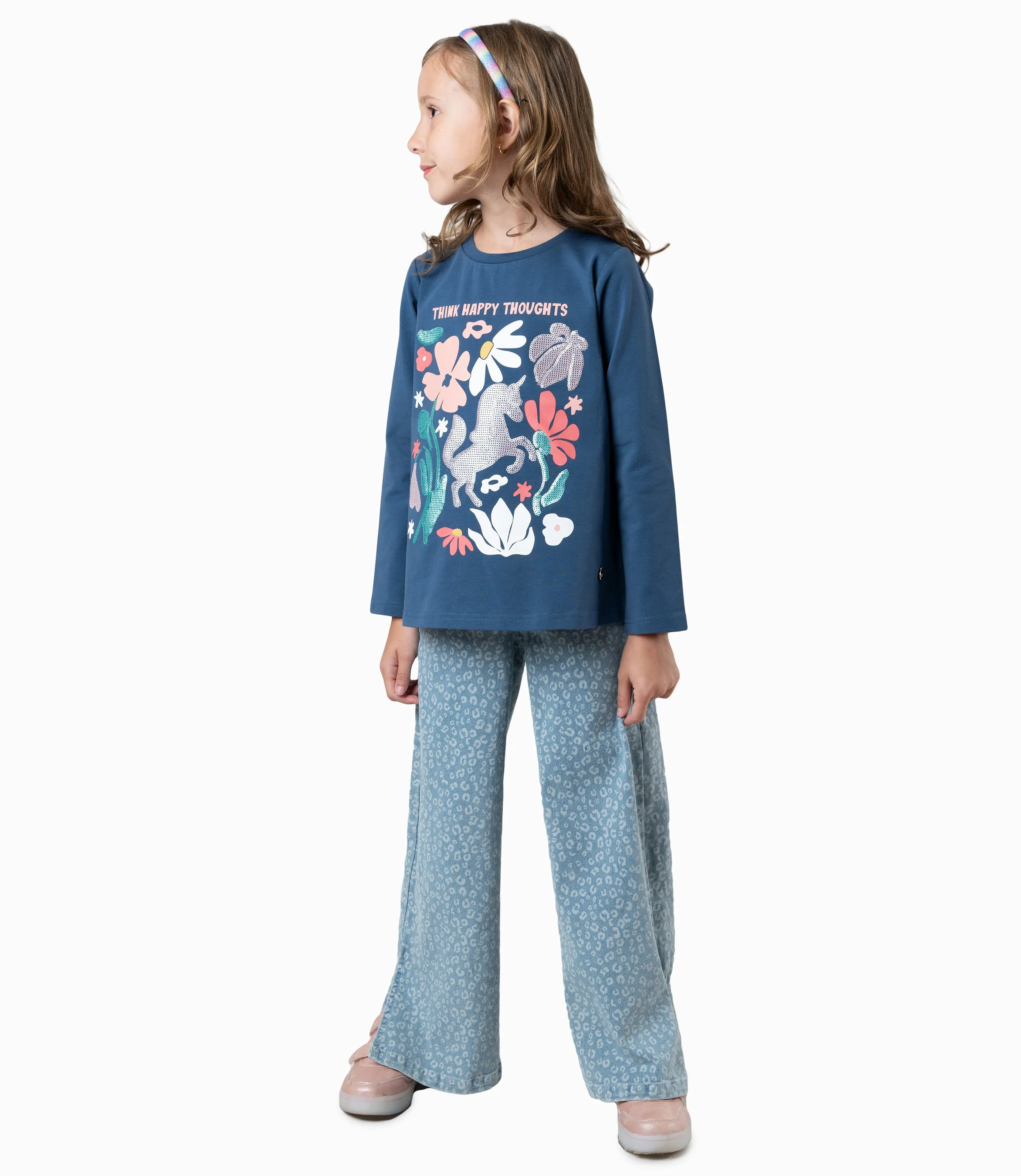 Jeans Niña Animal Print