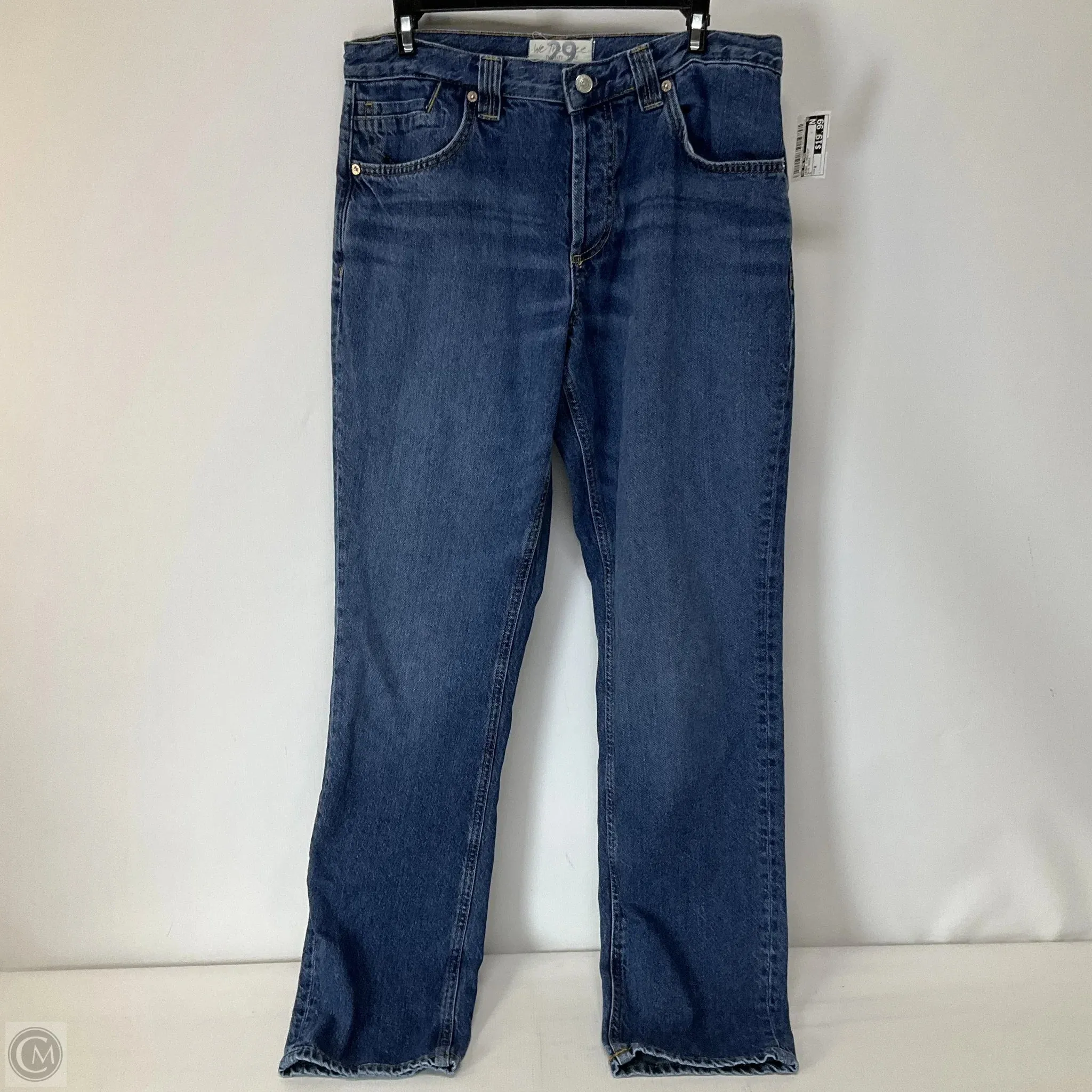 Jeans Straight By We The Free In Blue Denim, Size: 8