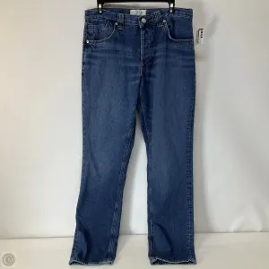 Jeans Straight By We The Free In Blue Denim, Size: 8