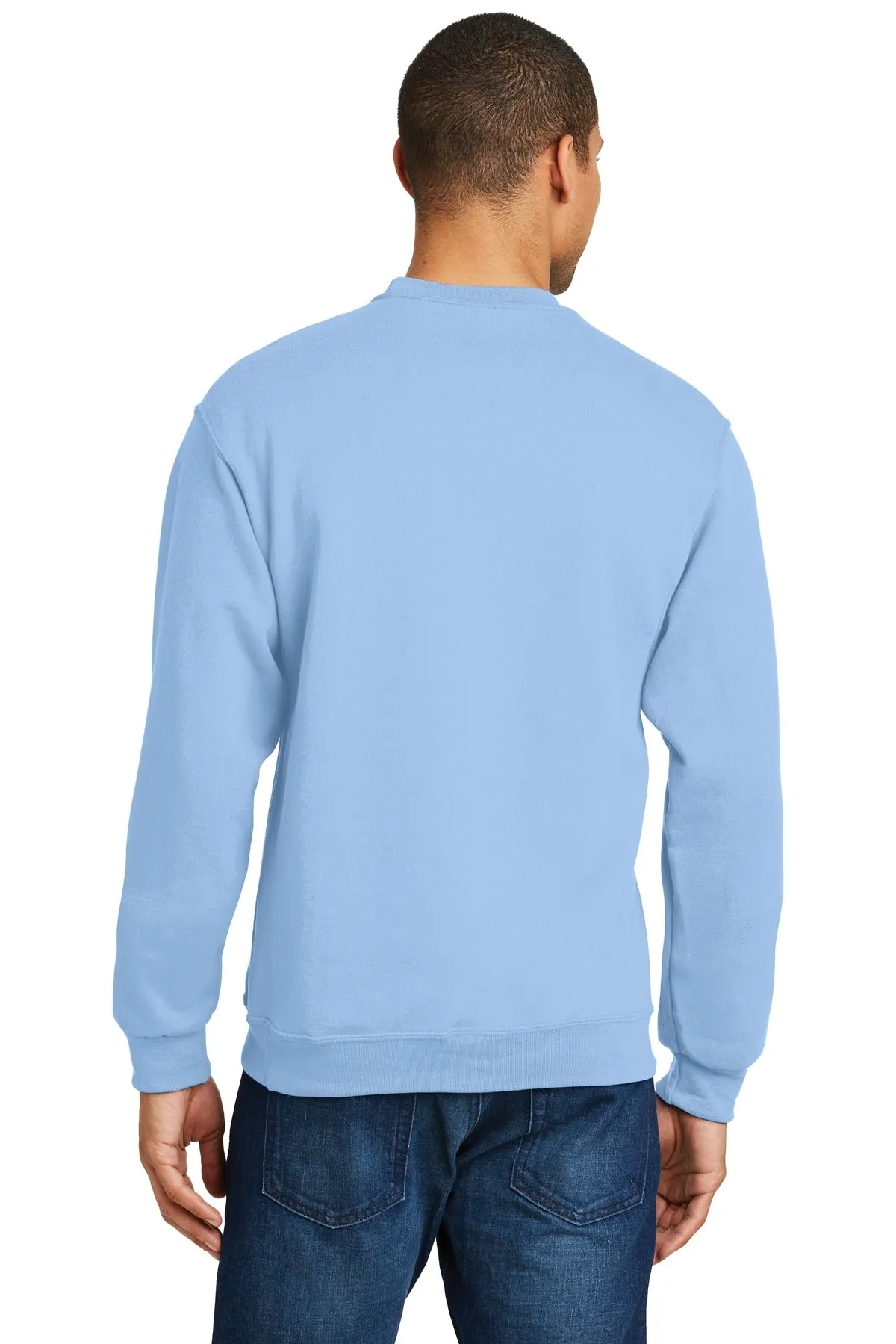 Jerzees NuBlend Crewneck Sweatshirt.  562M Light Blue