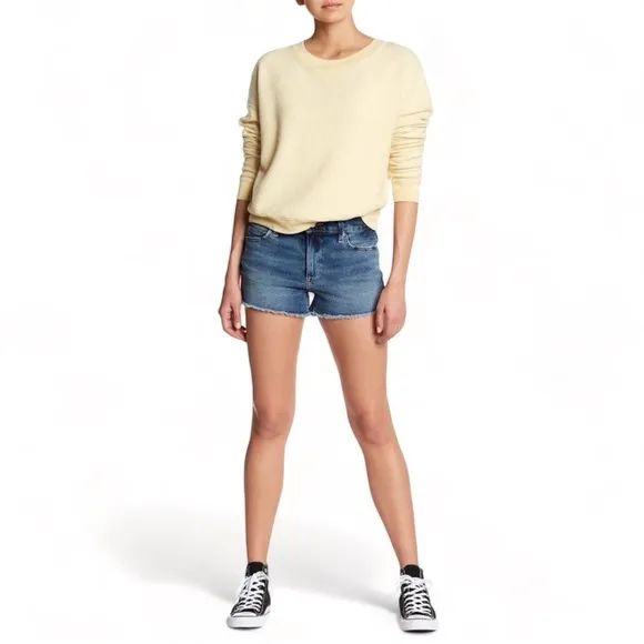 Joe’s Jeans Andreea Frayed Jean Shorts