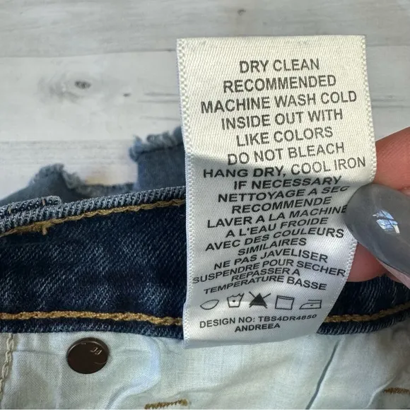 Joe’s Jeans Andreea Frayed Jean Shorts