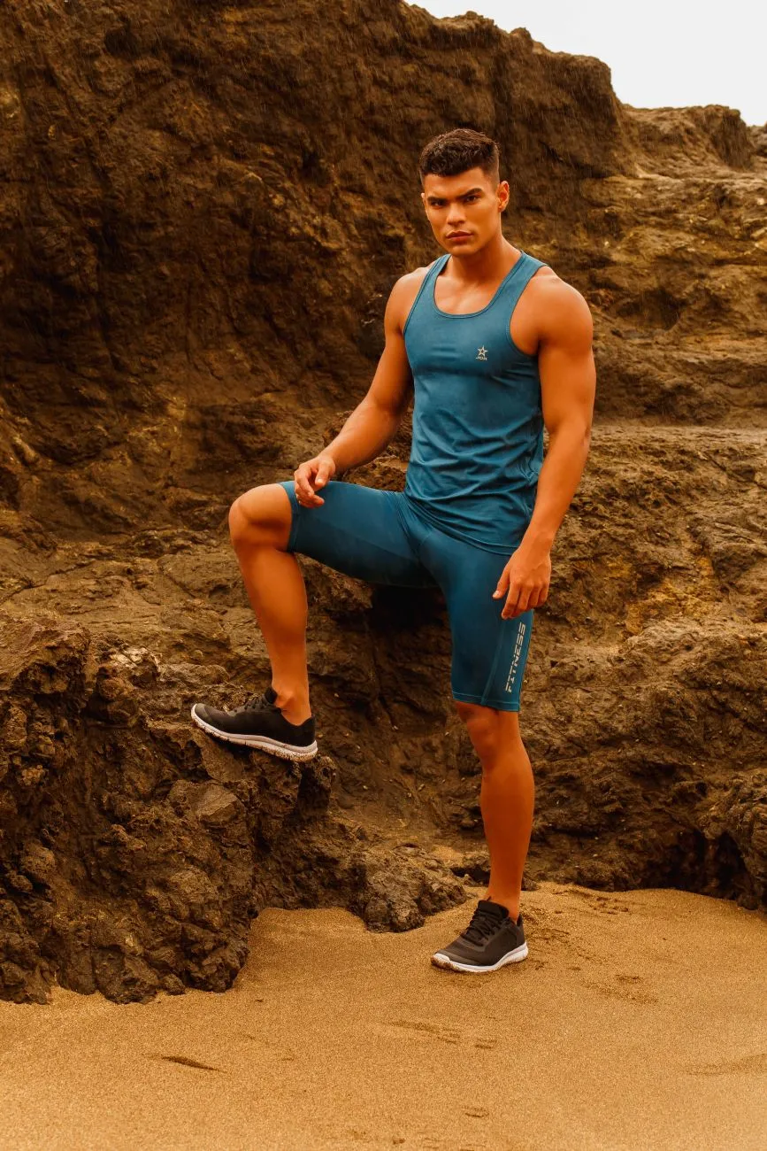 JOR 1589 Drako Athletic Shorts Petrol