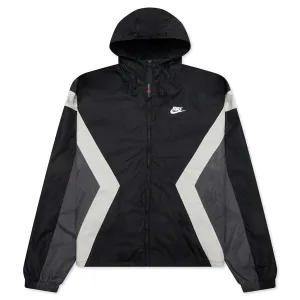 Jordan x Nigel Sylvester Draft Jacket 'Black' - Black/Iron Grey/Light Cream/Cinnabar