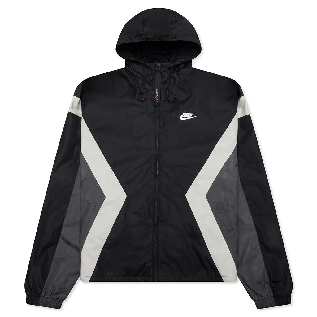 Jordan x Nigel Sylvester Draft Jacket 'Black' - Black/Iron Grey/Light Cream/Cinnabar