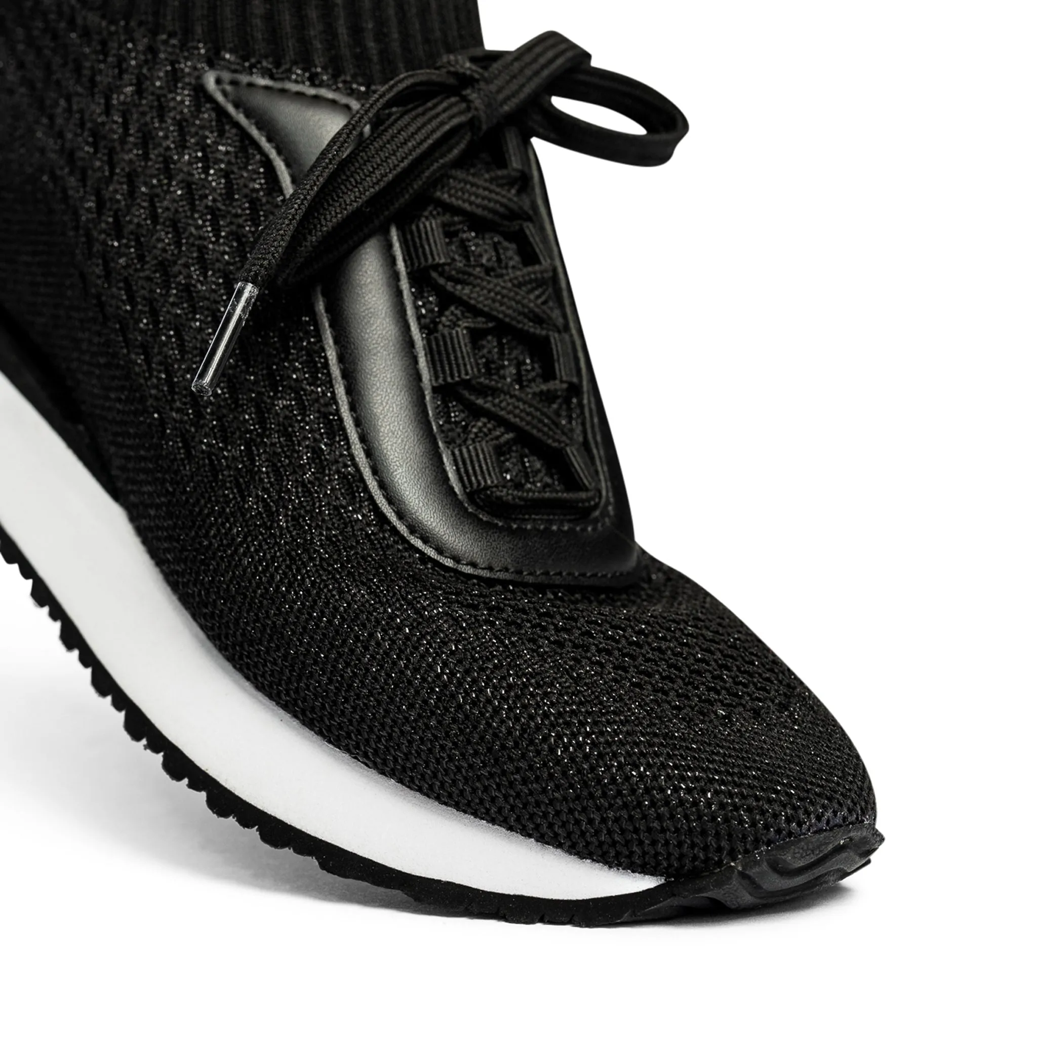 Josie Flyknit Leather Sneaker
