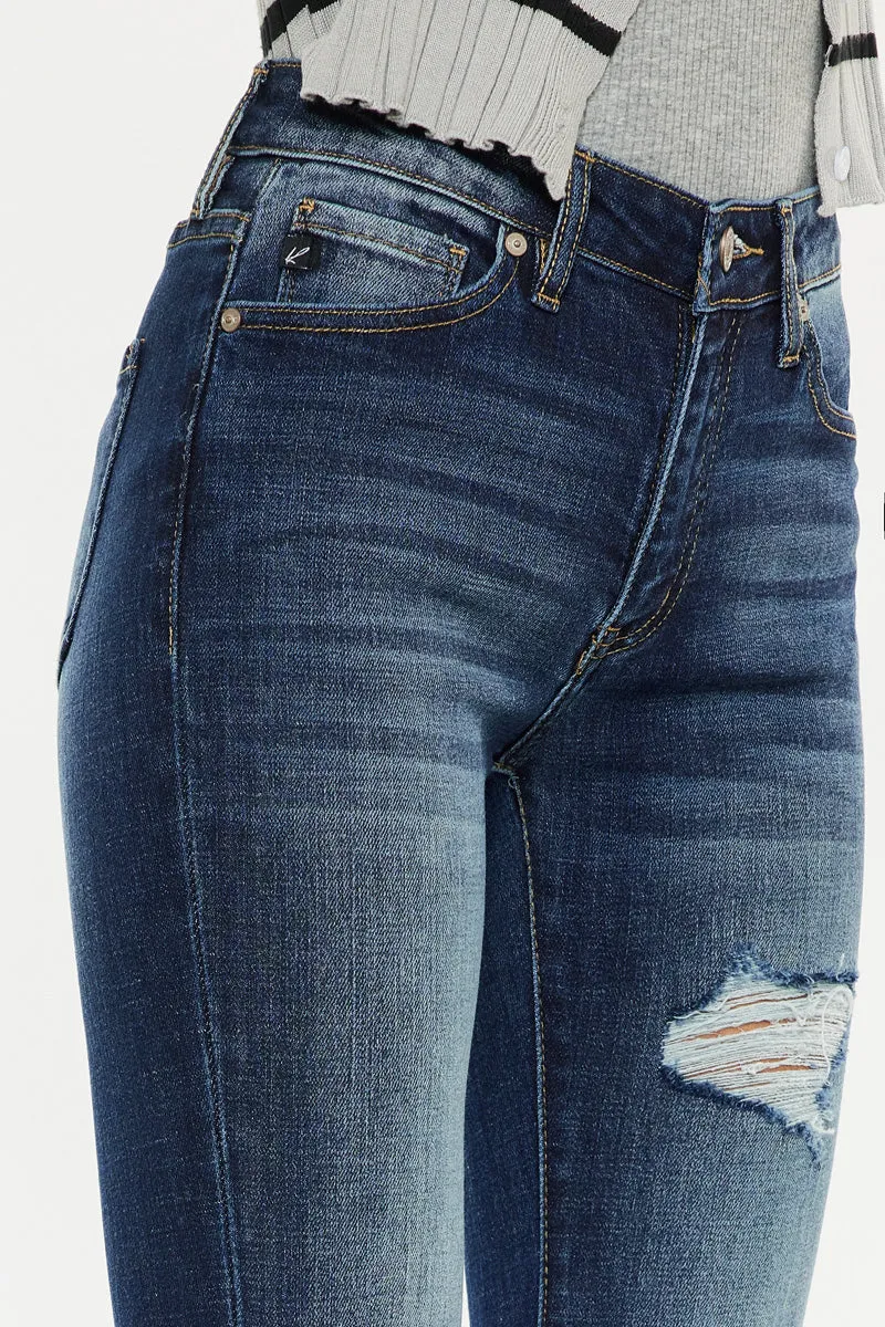Judith High Rise Ankle Skinny Jeans