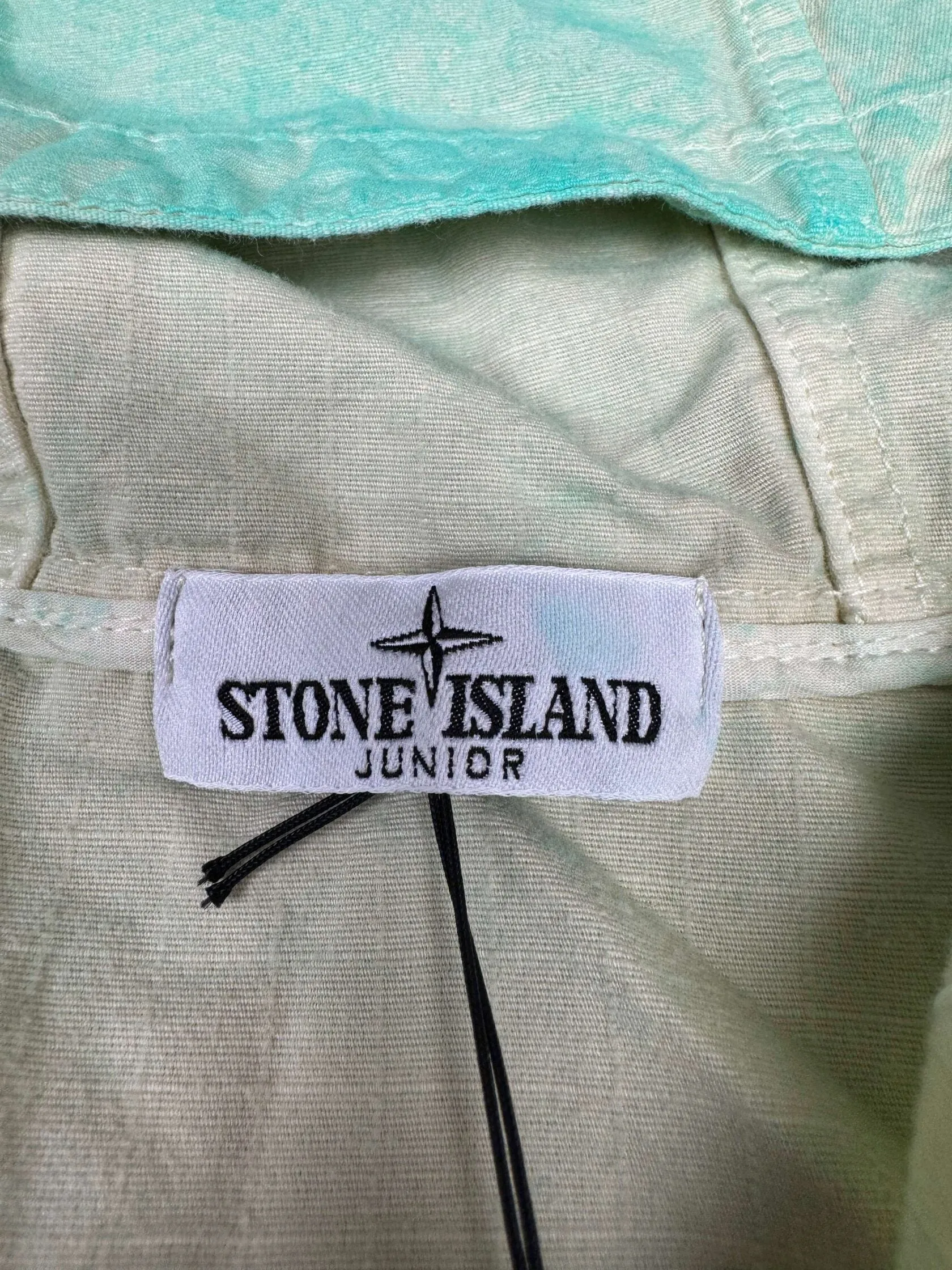 JUNIOR - Stone Island Dust Effect Jacket - Light Green (Unused)